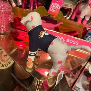 PINK Victoria's Secret Denver broncos dog